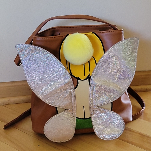 Danielle Nicole Tinker Bell Disney Backpack Bag - Picture 4 of 13